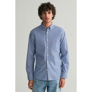 ING GANT REG POPLIN STRIPE SHIRT COLLEGE BLUE kép