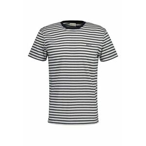 PÓLÓ GANT STRIPED SS T-SHIRT EVENING BLUE kép