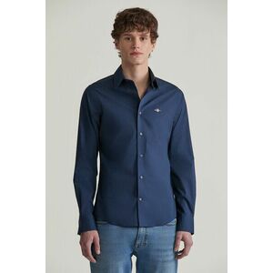 ING GANT SLIM POPLIN STRETCH SHIRT MARINE kép