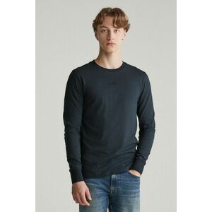 PÓLÓ GANT SLIM 3D LOGO LS TSHIRT BLACK kép