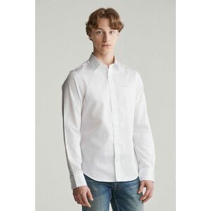 ING GANT SLIM SATEEN SHIRT WHITE kép