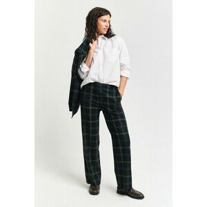 NADRÁG GANT STRAIGHT CHECKED SUIT PANTS EVENING BLUE kép