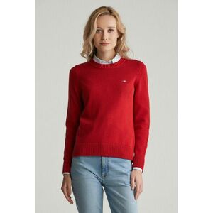 PULÓVER GANT CLASSIC COTTON C-NECK RUBY RED kép