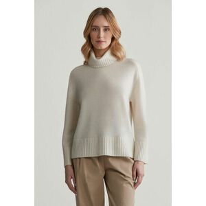 PULÓVER GANT CASHMERE ROLLNECK CREAM kép