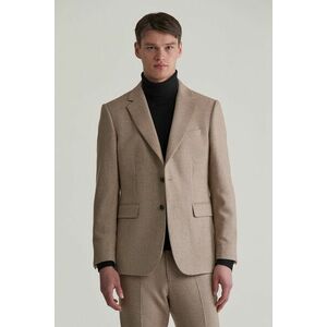 ZAKÓ GANT SLIM HERRINGBONE SUIT BLAZER CACAO kép