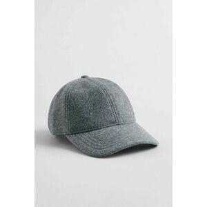 SAPKA GANT LUSTROUS MELTON CAP DARK GREY MELANGE kép