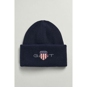 SAPKA GANT ARCHIVE SHIELD COTTON BEANIE MARINE kép