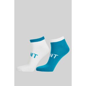 ZOKNI GANT ANKLE SOCKS 2-PACK RICH BLUE kép