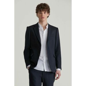 ZAKÓ GANT SLIM HERRINGBONE SUIT BLAZER NAVY kép