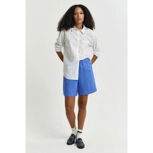 RÖVIDNADRÁG GANT REL LINEN BLEND PULL ON SHORTS PERFECT BLUE kép