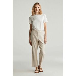 NADRÁG GANT STRETCH LINEN TAILORED PANT SOFT OAT kép