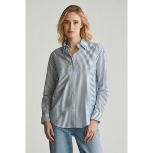 ING GANT REL TEXTURED STRIPED SHIRT RICH BLUE kép