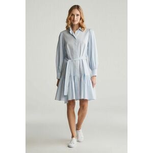 RUHA GANT REG CLASSIC POPLIN STRIPED DRESS FRESH BLUE kép