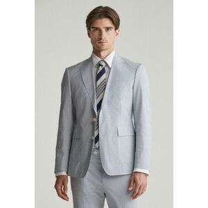 ZAKÓ GANT SLIM SEERSUCKER SUIT JACKET RICH BLUE kép