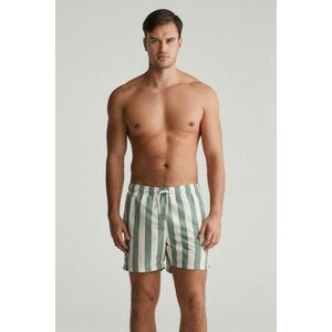 FÜRDŐRUHA GANT BLOCK STRIPE SWIM SHORTS KALAMATA GREEN kép