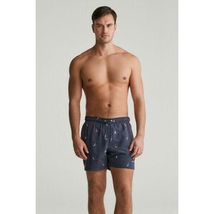 FÜRDŐRUHA GANT BOAT EMBROIDERY SWIM SHORTS EVENING BLUE kép