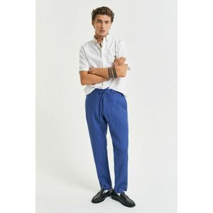 NADRÁG GANT RELAXED LINEN DS PANTS RICH BLUE kép