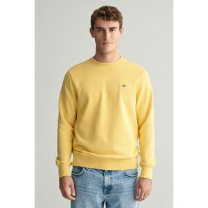 MELEGÍTŐ FELSŐ GANT REG SHIELD C-NECK SWEAT PARCHMENT YELLOW kép