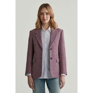 ZAKÓ GANT REG HOUNDSTOOTH BLAZER BRIGHT RED kép