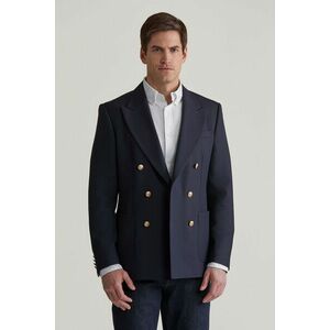 ZAKÓ GANT SLIM DB HOPSACK CLUB BLAZER EVENING BLUE kép