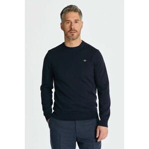 PULÓVER GANT CTN/WO C-NECK EVENING BLUE kép