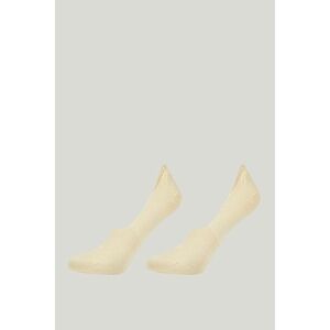 ZOKNI GANT INVISIBLE SOCKS 2-PACK IVORY WHITE kép