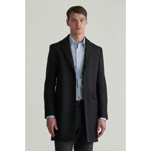 KABÁT GANT CLASSIC WOOL COAT EBONY BLACK kép