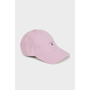 SAPKA GANT COTTON TWILL CAP SOOTHING LILAC kép