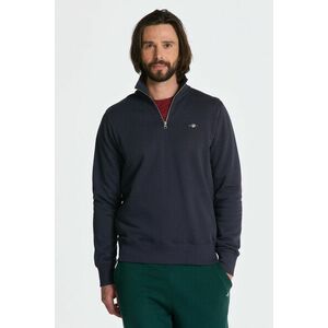 MELEGÍTŐ FELSŐ GANT REG SHIELD HALF ZIP SWEAT EVENING BLUE kép