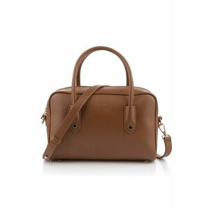 RETIKÜL GANT ICONIC MEDIUM LEATHER BAG COGNAC BROWN kép