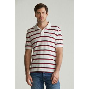 PÓLÓ GANT STRIPED SS POLO EGGSHELL kép