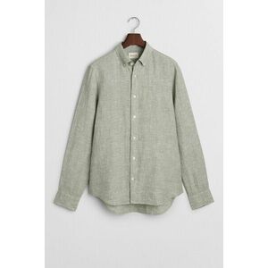 ING GANT SLIM LINEN SHIRT KALAMATA GREEN kép