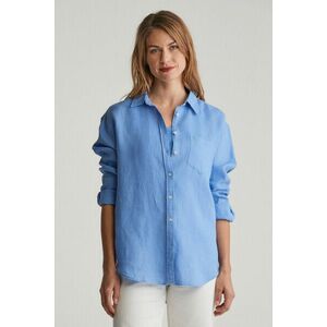 ING GANT REL LINEN SHIRT PERFECT BLUE kép