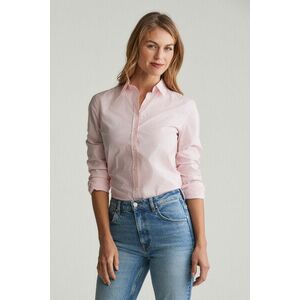 ING GANT SLIM STRIPED POPLIN SHIRT GERANIUM PINK kép