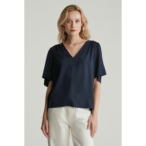 BLÚZ GANT SS BLOUSE EVENING BLUE kép