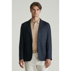 ZAKÓ GANT SLIM GMNT DYE LINEN BLAZER EVENING BLUE kép