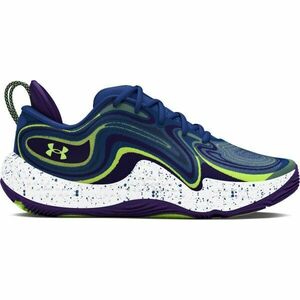 Under Armour SPAWN 6 SOS Férfi kosárlabdacipő, kék, méret 43 kép