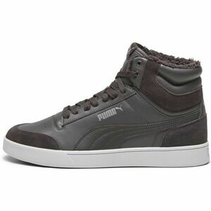 Puma SHUFFLE MID Férfi magas szárú sneekers, sötétszürke, méret 40.5 kép