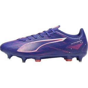 Puma ULTRA 5 PLAY MXSG Férfi stoplis focicipő, lila, méret 40.5 kép