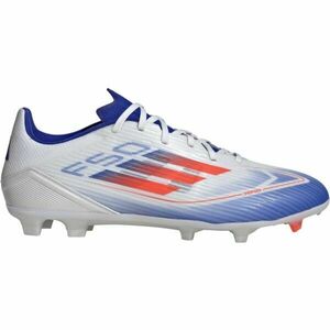 adidas F50 LEAGUE FG/MG Férfi futballcipő, fehér, méret 44 2/3 kép