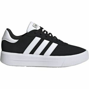 adidas COURT PLATFORM SUEDE Női szabadidőcipő, fekete, méret 37 1/3 kép