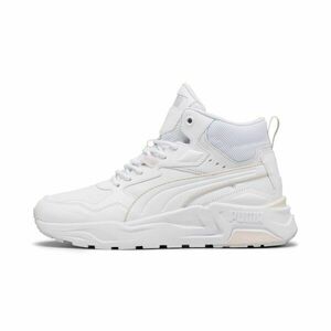 Puma TRINITY LITE MID Férfi szabadidőcipő, fehér, méret 37.5 kép