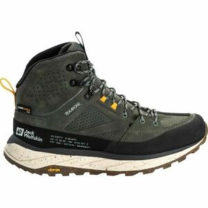 Jack Wolfskin TERRAQUEST TEXAPORE MID M Férfi túracipő, zöld, méret kép