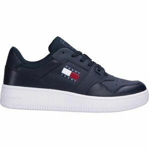 Tommy Hilfiger RETRO BASKET ESSENTIAL Férfi teniszcipő, sötétkék, méret kép