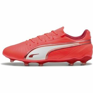 Puma KING MATCH FG/AG Férfi futballcipő, narancssárga, méret 45 kép