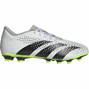 adidas PREDATOR EDGE.4 FXG Férfi focicipő, fehér, méret 44 kép