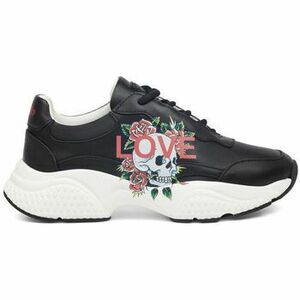 Divat edzőcipők Ed Hardy Insert runner-love black/white kép