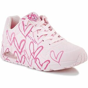 Rövid szárú edzőcipők Skechers Uno Spread The Love 155507-LTPK kép