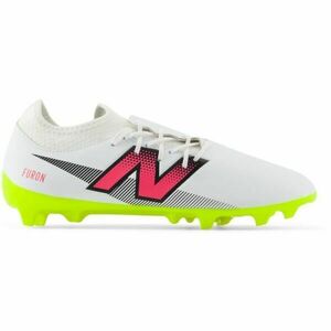 New Balance FURON V7+ DISPATCH FG Férfi futballcipő, fehér, méret 45.5 kép