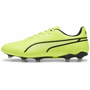 Puma KING MATCH FG/AG Férfi futballcipő, sárga, méret 40 kép